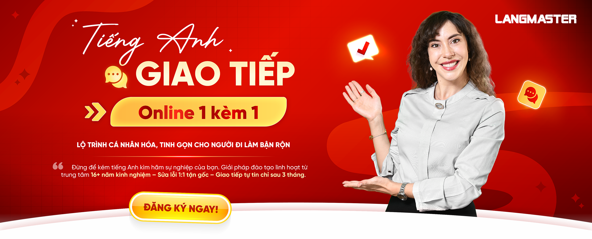 Khóa học tiếng Anh giao tiếp online 1 kèm 1